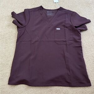 Figs Large Top in Espresso